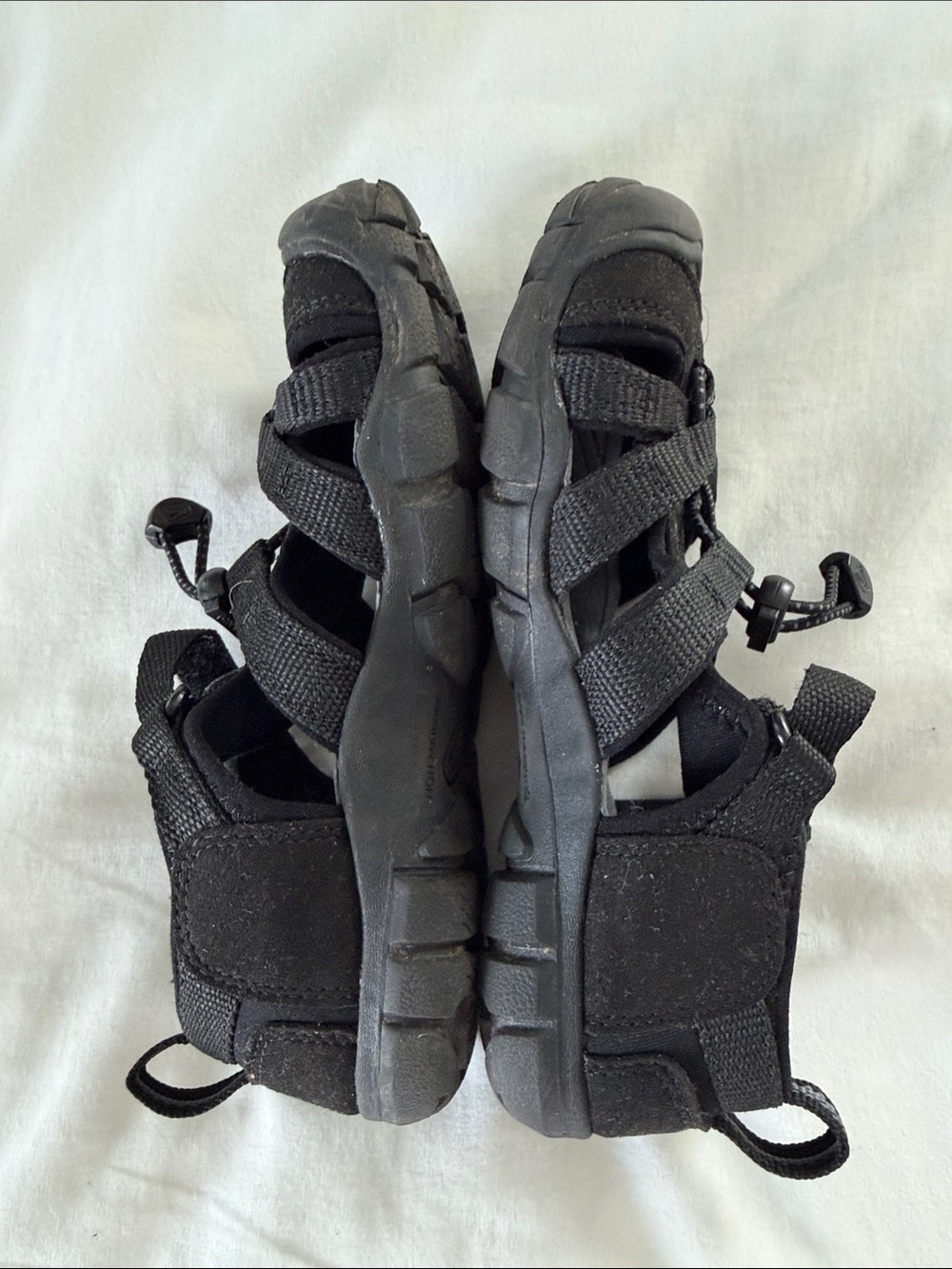KEEN Newport Outdoor Sandals Black Unisex Size 13 Kids - Picture 6 of 10